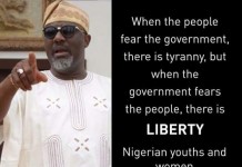 SENATOR DINO MELAYE 2018 DEMOCRACY DAY MESSAGE