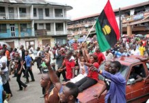 ’22’ Arrested In Enugu For Trying To Hoist Biafran Flag At State House