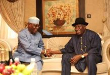 Jonathan, Atiku meet in Otuoke