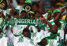 JUST IN: Super Eagles Fan Thrown From Second Floor Of Building In Moscow