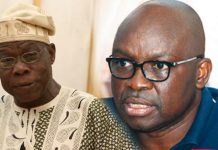 Don’t be afraid of detention, Fayose mocks Obasanjo
