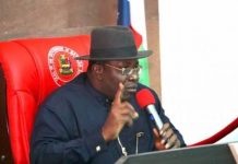 DICKSON SWEARS IN SIX-MEMBER COMMISSION OF INQUIRY ON AMASSOMA CRISIS ….GIVES COMMISSION 30 DAYS TO IDENTIFY PERPETRATORS, SPONSORS, OTHERS