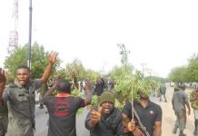 Full Video: Police Officers Protest In Maiduguri Over Non Payment Of Six Months Allowance, Call For IGP Sack