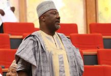 Melaye denies booing Buhari at budget presentation