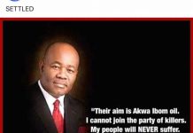 AKPABIO: THE INSIDE STORY OF A DIRTY AND RUTHLESS POLITICAL BLACKMAIL