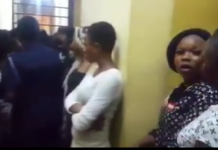 Video: Ghanaian Police arrest and Parade 41 Nigerian Prostitutes