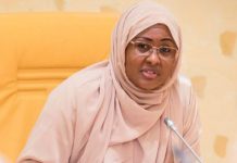 COZA: Aisha Buhari warns Police IG against intimidating Busola, Timi Dakolo