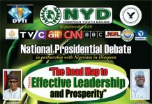 2019: Youth Group sets 24th November 2018 For Presidential Debate ….THEME: The Road Map To Effective Leadership, National Transformation and National Prosperity.