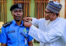 BREAKING: President Buhari extends Adamu’s stay as IGP for three months President Buhari and the New Acting Inspector General (IGP) of Police Adamu Muhammed