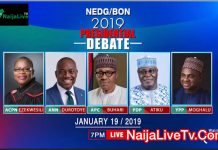 Breaking: Atiku, Buhari Shun 2019 Presidential Debate