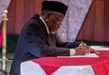 JUST IN: Acting CJN Swears in 250 Members of 2019 election petition tribunal