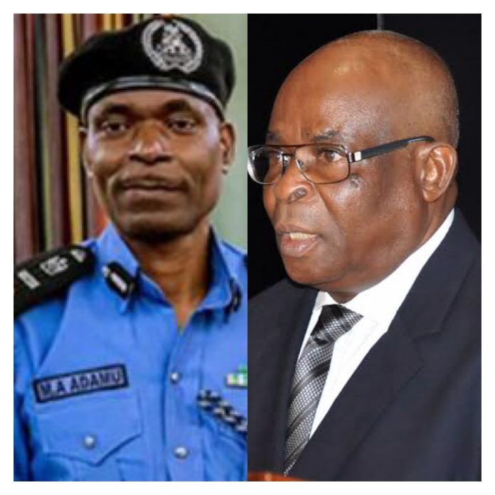IGP Adamu and CJN Walter Onnoghen