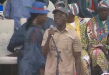 Breaking News: Oshiomhole Booed, Stoned At Buhari’s APC Presidential Rally In Ogun