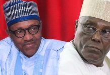 I did not award election materials contract to APC member – President Buhari replies Atiku