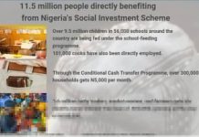 FG spends N300bn on social investment programme – Presidency