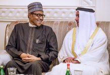 REVEALED: What President Buhari discussed with Abu Dhabi crown prince in Dubai