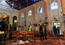 Sri Lankan man who confronted bomber at church door remembered