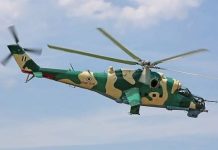 Blade of Nigeria Air Force Helicopter Accidentally Chops Off The Head Of Aircraftman