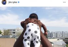 Nollywood Actor, Jim Iyke welcomes baby boy