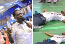 Popular Warri Pastor Prophet Jeremiah Fufeyin Reportedly Restores Man’s Manhood Inside Church (Photos)