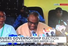 Rivers governorship: PDP defeats AAC in 4 more LGAs, as INEC continues collation of poll results