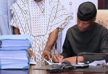 Breaking News: Vice President Yemi Osinbajo Resigns, Step aside for Tinubu, Give Reasons