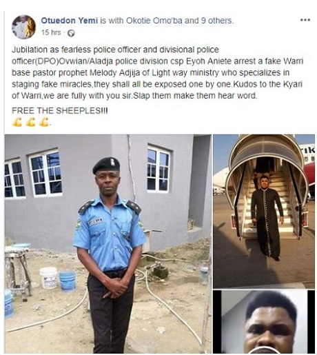 Nigerian Pastor Arrested For Performing Fake Miracles, Confesses To Police (See Video)
