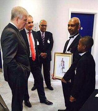PHOTO: Joshua with Director of studies Kaduna
