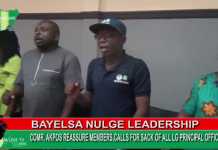 BAYELSA NULGE LEADERSHIP SAGA: State President calls for the Sack of all LGA Principal officers, Reassured Members