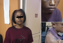 Nigerian Mother detained for allegedly physically abusing her 13-year-old daughter (photos)