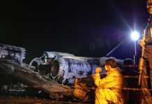 Plane catches fire on takeoff at Philippine airport, eight dead