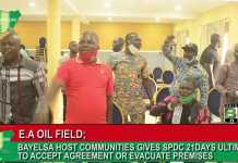 “We Will Not Keep Silent Anymore; We Will Fight Back” – Bayelsa Communities Warn Shell …Give 21 Days Ultimatum to SPDC To Meet Their Demands