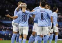 Manchester City five points clear after win at Liverpool, Spurs seventh