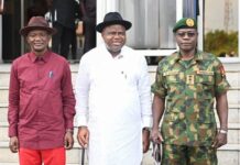 Gov. Diri receives Chief of Army Staff