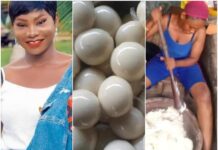 Graduate who sells fufu due to unemployment, advises youths