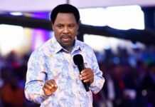 “She was never anointed” – Crisis in Synagogue church as members reject T.B Joshua’s wife as successor