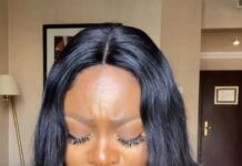 Tega breaks down in tears as she publicly apologizes to her husband