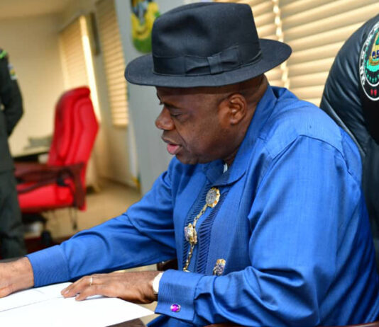 Bayelsa Jan to July revenue expectation from Federation Account fell by N27Billion