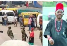 “This is is a Rising Sun not IPOB/Biafra or Eastern security Network” – Watch How Nigerian Army humiliating veteran Actor Chiwetalu Agu