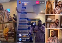 Pere, Nini, Others Visit Whitemoney As Fans Gift Him Human-Sized Money Cake Hours After He Was Hospitalised