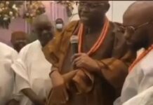 My son won’t cheat on you since you’ve flat stomach, Fayose tells bride