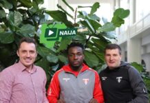 Nigerian Born Philip Otele signs for UTA Arad Romania