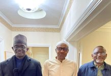 PHOTOS: Buhari, Buni, Education Minister, Meet In London