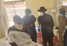 Auto crash: Goodluck Jonathan visits injured police officer in Abuja hospital