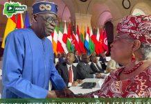 President Tinubu Meets With Okonjo-Iweala At Aso Villa
