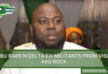 Tinubu Bars N’Delta Ex-agitators From visiting Aso Rock over Asari-Dokubo outburst