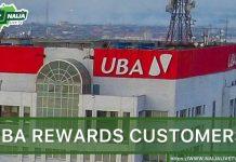 UBA rewards customers