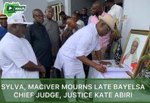 Sylva, Maciver mourns Kate Abiri, assures family of steady support, describes former Bayelsa Chief Judge a colossus lose