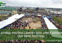 Bayelsa: “We have been neglected, reduced to second class citizens” – Epie/Atissa youths lament Diri’s absence in Uge Gene Festival