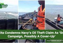 Tantita Condemns Navy’s Oil Theft Claim As ‘Smear Campaign, Possibly A Cover-Up’